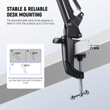 NEEWER BASICS MS006 Desktop Microphone Boom Arm Stand, view 4