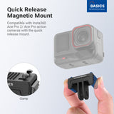 NEEWER BASICS DP05 Magnetic Mount For Insta360 Ace Pro 2/Ace Pro/X5, view 2