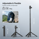 NEEWER BASICS DT001 Extendable Selfie Stick Tripod, view 6