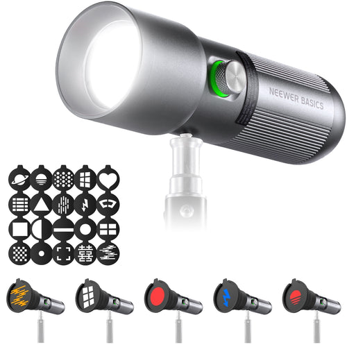 NEEWER BASICS FL10 10W Portable Photography Flashlight