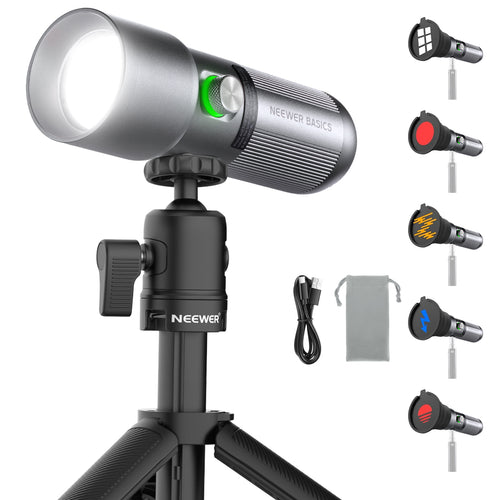 NEEWER BASICS FL10 Portable Photography Flashlight Kit