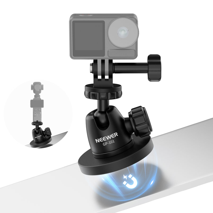 NEEWER BASICS GP-101 Magnetic Camera Mount for Action Camera
