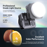 NEEWER BASICS HL28C 28W Full RGB Pocket LED Video Light, view 5