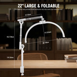 NEEWER BASICS HM03-D 30W 22" LED Folding Arc Lash Lamp, view 5