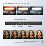 NEEWER BASICS L10 Bi Color Monitor Light Bar Kit, view 3