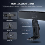 NEEWER BASICS L10 Bi Color Monitor Light Bar Kit, view 6