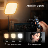 NEEWER BASICS L220 15W 10.8" Bi Color Desk Light, view 5