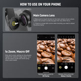 NEEWER BASICS LS-67 2 In 1 0.45x Wide Angle + 15x Macro Phone Lens Kit, view 4