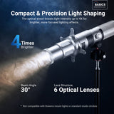 NEEWER BASICS LS01 Spotlight Conical Optical Snoot for Photography Flashlight, view 2