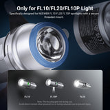 NEEWER BASICS LS01 Spotlight Conical Optical Snoot for Photography Flashlight, view 3