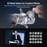 NEEWER BASICS LS01 Spotlight Conical Optical Snoot for Photography Flashlight, view 5