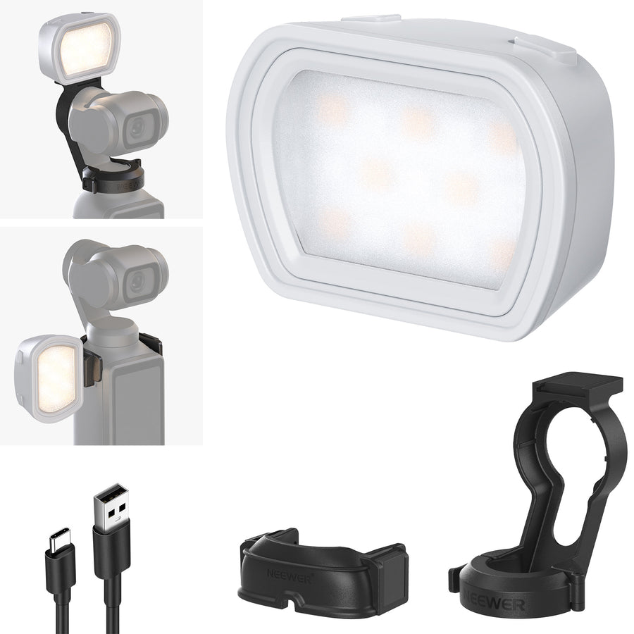 NEEWER BASICS M21 Magnetic Auxiliary Light For DJI OSMO Pocket 3