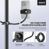 NEEWER BASICS MS009 Mic Stand Phone Holder with Flexible Arm, view 2