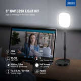 NEEWER BASICS NL10 5" Bi-Color Desk Light Kit, view 3