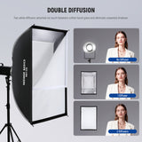 NEEWER BASICS NS12S/NS14S Rectangular Softbox Kit, view 4