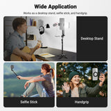NEEWER BASICS PA985 Magnetic Selfie Stick Tripod, view 4