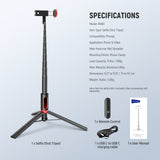 NEEWER BASICS PA991 57.9" Selfie Stick Tripod, view 2