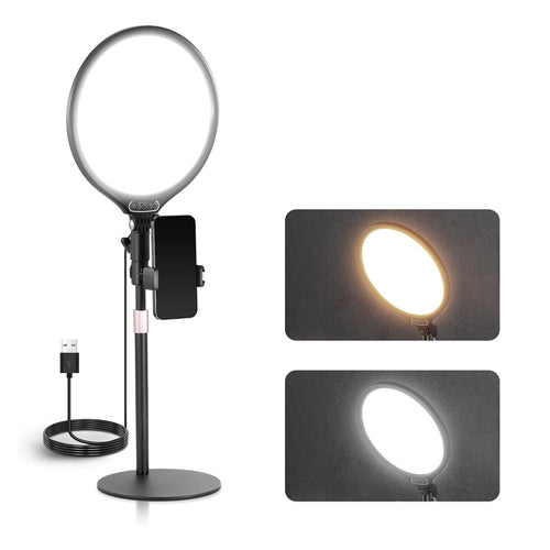 NEEWER BASICS R10 10.5" Desktop Ring Light