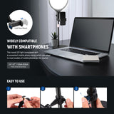 NEEWER BASICS R10 10.5" Desktop Ring Light, view 6