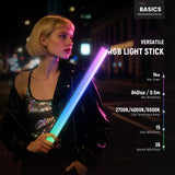 NEEWER BASICS SL50 21" Magnetic Handheld RGB Light Wand, view 2