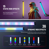 NEEWER BASICS SL50 21" Magnetic Handheld RGB Light Wand, view 4