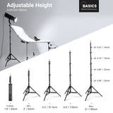 NEEWER BASICS ST180B 180cm Photography Light Stand, view 2