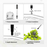NEEWER BASICS TB05S Tennis Ball Pickleball Collector Roller, view 6