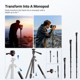NEEWER BASICS TP015 Overhead Camera Tripod Monopod, view 5