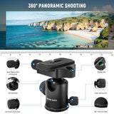 NEEWER BASICS TP15 71" Camera Tripod Monopod, view 5