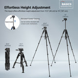 NEEWER BASICS TP56 74" Camera Tripod, view 2
