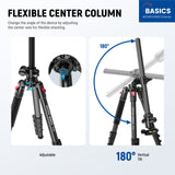 NEEWER BASICS TP66 64.5"/164cm Horizontal Overhead Tripod, view 2