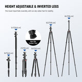 NEEWER BASICS TP66 64.5"/164cm Horizontal Overhead Tripod, view 3