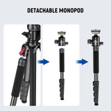 NEEWER BASICS TP66 64.5"/164cm Horizontal Overhead Tripod, view 4