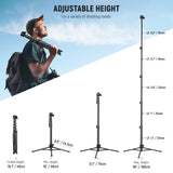 NEEWER BASICS TS03 66" Phone Tripod with Remote & Phone Holder, view 2
