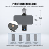 NEEWER BASICS TS03 66" Phone Tripod with Remote & Phone Holder, view 3