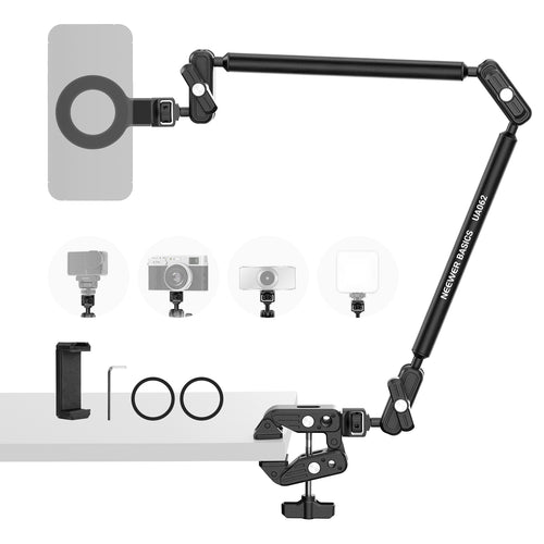 NEEWER BASICS UA062 26.4" Articulating Magic Arm with Magnetic Phone Mount