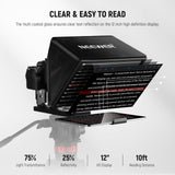 NEEWER BASICS X12B Aluminum Alloy Liftable Teleprompter, view 4