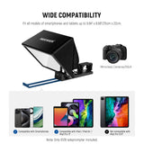 NEEWER BASICS X12B Aluminum Alloy Liftable Teleprompter, view 6