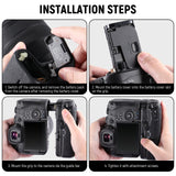NEEWER BG-R10 Replacement Battery Grip for Canon EOS R5 R5C R6 R6 Mark II, view 4