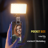 NEEWER BASICS BL120B Clip On LED Selfie Phone Light Kit, view 5