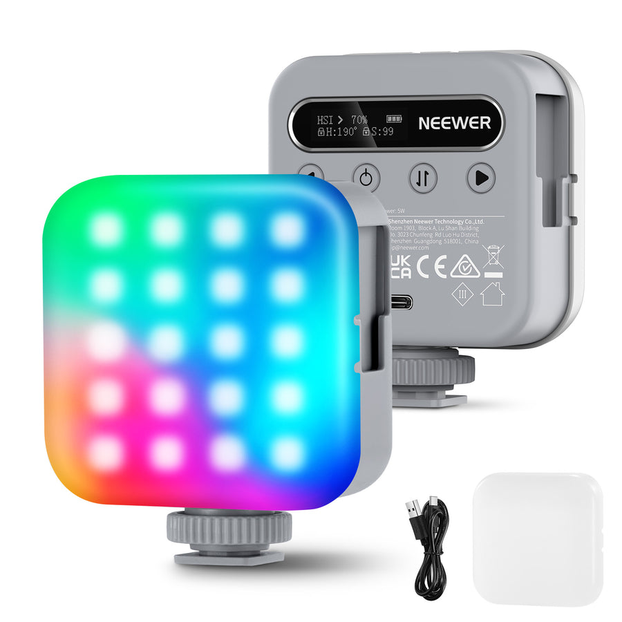 NEEWER BASICS BL60C Magnetic RGB Video Light