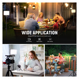 NEEWER BASICS BP66 2 Pack Bi-Color Video Light Panel Lighting Kit, view 6