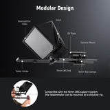 NEEWER C12 Camera Teleprompter with 501PL QR Plate, view 2