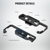 NEEWER CA004B Camera Baseplate for Sony A7 IV A7R IV A7R V A7S IIIDJI Gimbal, view 2
