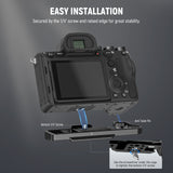 NEEWER CA004B Camera Baseplate for Sony A7 IV A7R IV A7R V A7S IIIDJI Gimbal, view 4