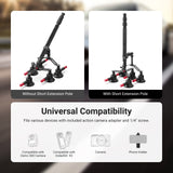 NEEWER CA075 5 in 1 Suction Car Mount Kit, view 2