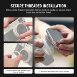 NEEWER CA087 Square Lens Hood for X100V & X100VI, view 4