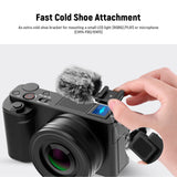 NEEWER CA133 Cold Shoe Wind Muff for ZV-1F/ZV-E10/ZV-1/ZV-E1/ZV-1 II, view 3