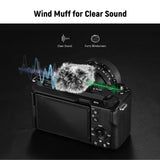 NEEWER CA133 Cold Shoe Wind Muff for ZV-1F/ZV-E10/ZV-1/ZV-E1/ZV-1 II, view 4