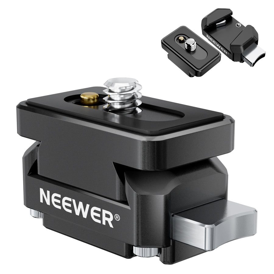 NEEWER CA139 Action Camera Quick Release Plate Tripod Mount